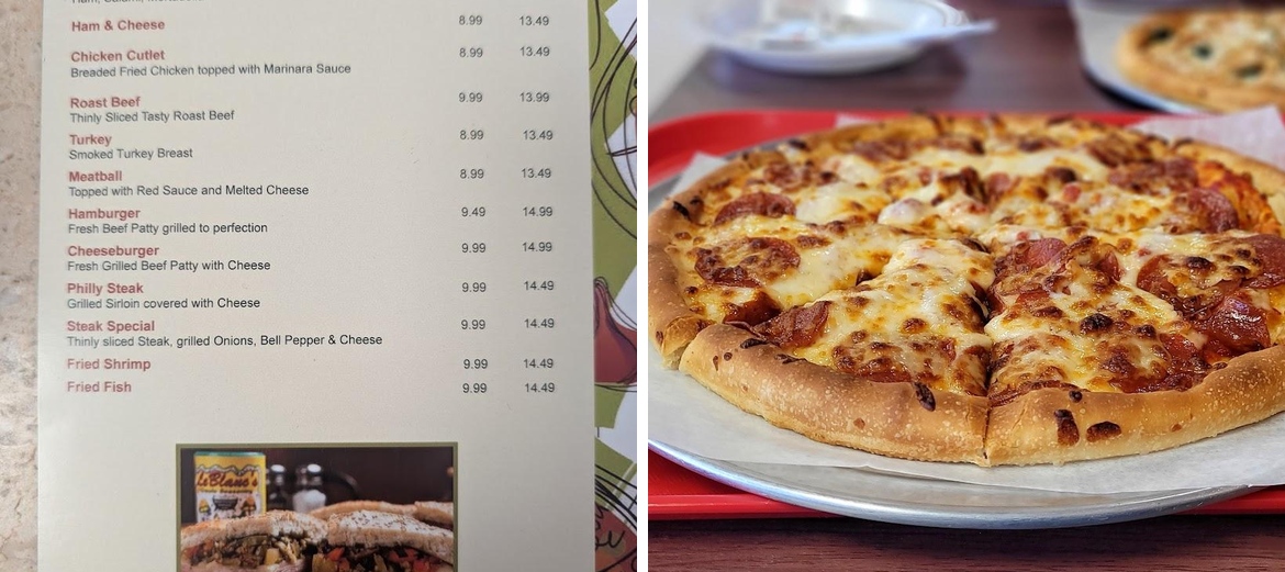 Nick's Pizza & Subs Menu