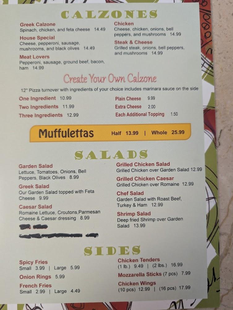 Nick's Pizza & Subs Menu image 3